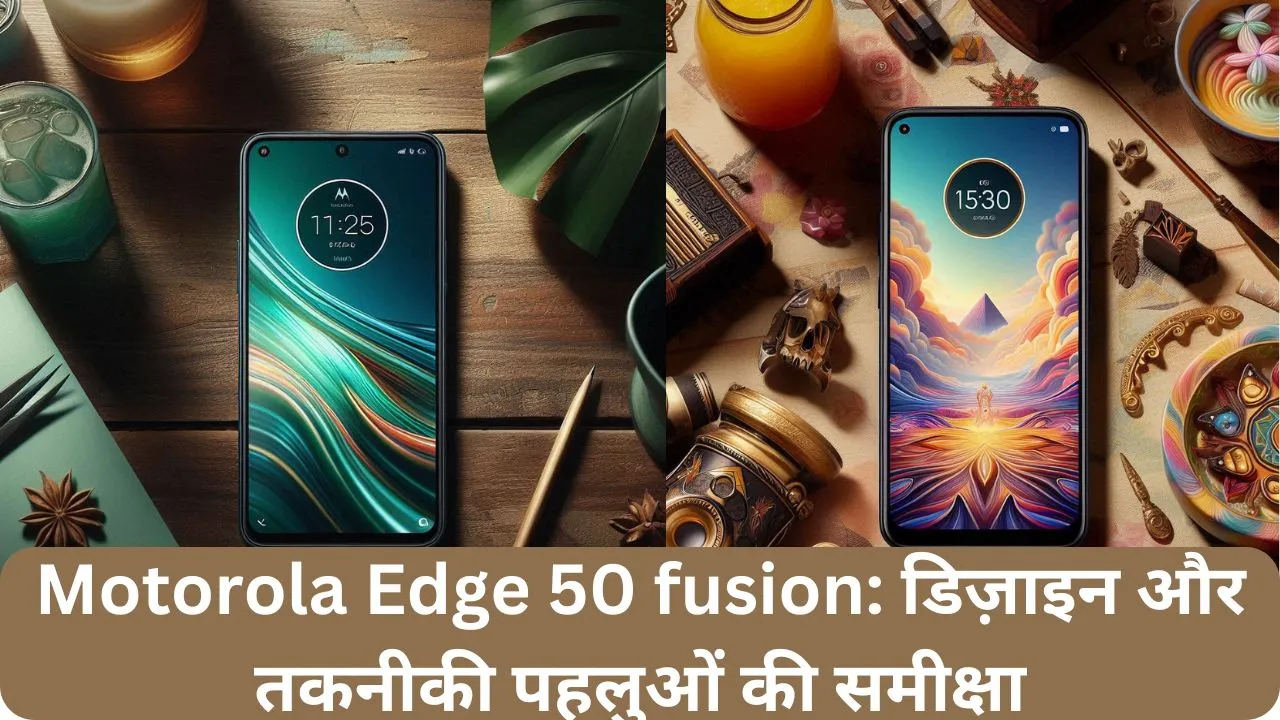 Motorola Edge 50 fusion डिज़ाइन और तकनीकी पहलुओं की समीक्षा