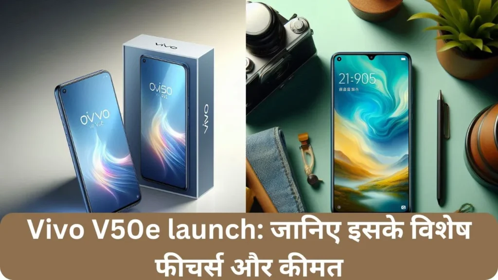 Vivo V50e launch जानिए इसके विशेष फीचर्स और कीमत - Copy
